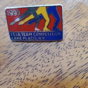 1993 Lake Placid Team    Competition Pin  ISIA